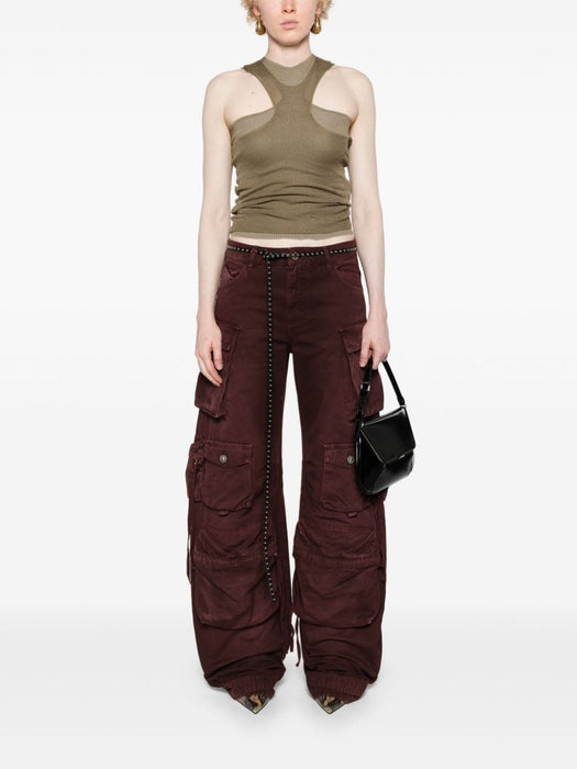 Fern mid-rise cargo jeans 247WCP84 D088729 THE ATTICO 