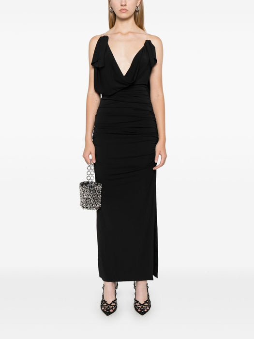 ruched maxi dress 248WCM174 A014100 THE ATTICO 