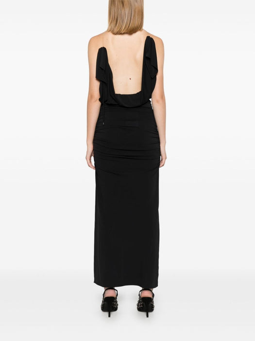 ruched maxi dress 248WCM174 A014100 THE ATTICO 