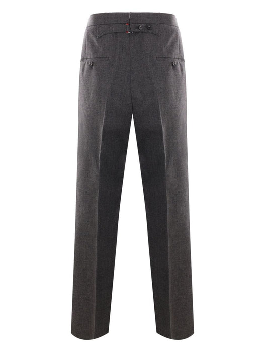 slim-fit tailored trousers MTC226A F0582025 THOM BROWNE 