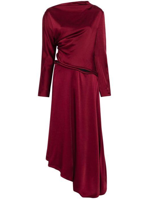 padded tube detail midi dress 1424WDR005829A 560 VICTORIA BECKHAM 