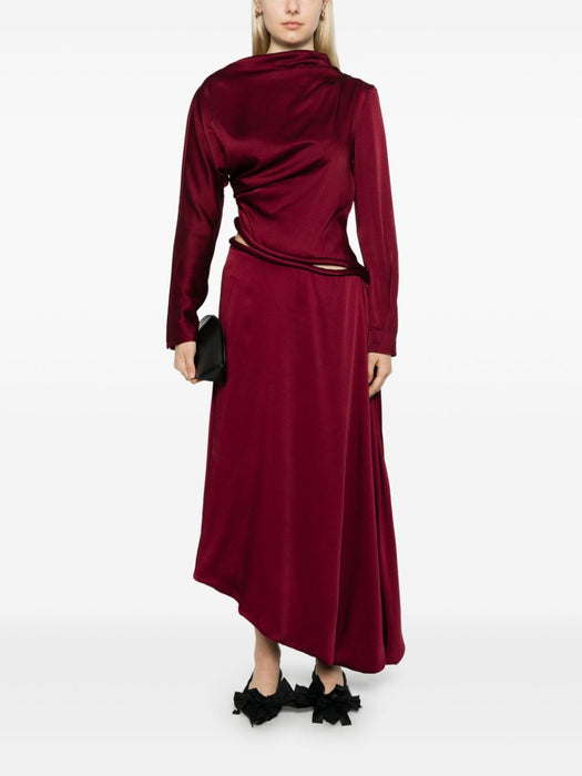 padded tube detail midi dress 1424WDR005829A 560 VICTORIA BECKHAM 