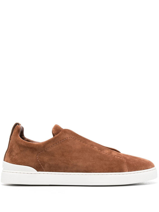 triple stitch low-top sneaker RLHSOY-S4667Z MAR ZEGNA 