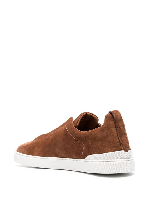 triple stitch low-top sneaker RLHSOY-S4667Z MAR ZEGNA 