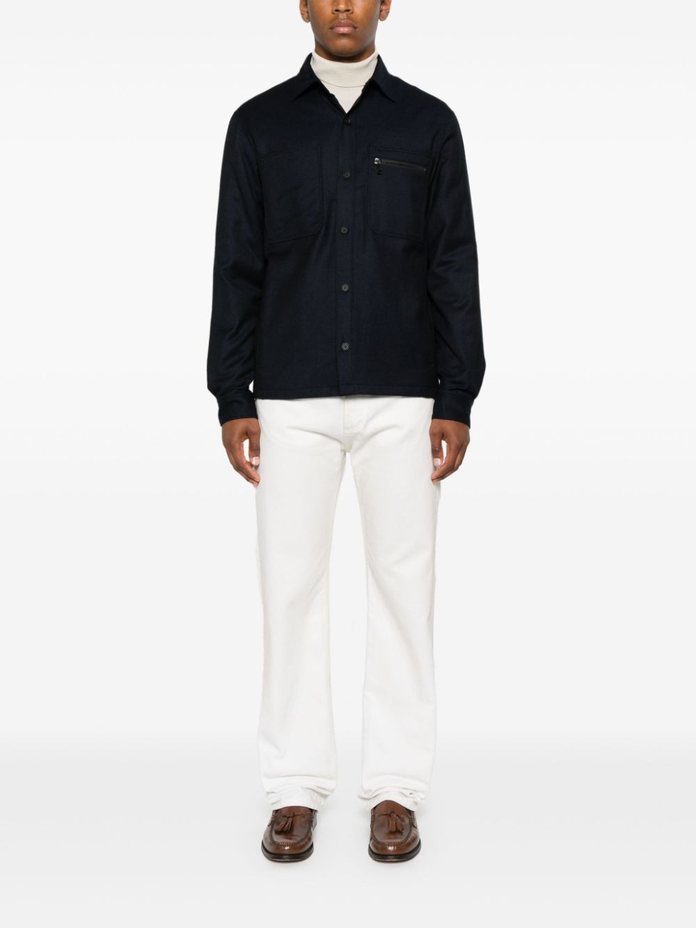 wool shirt RUEV01A8-SOTM2-016G 054 ZEGNA 