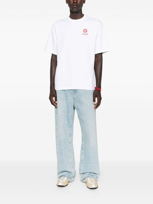 Logo Patch Short Sleeve T-Shirt M-AW25-JTS-044-04 CASABLANCA CASABLANCA 