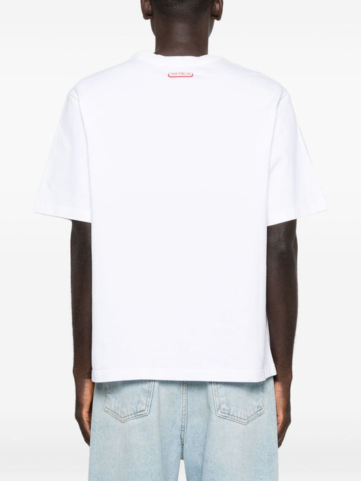 Logo Patch Short Sleeve T-Shirt M-AW25-JTS-044-04 CASABLANCA CASABLANCA 