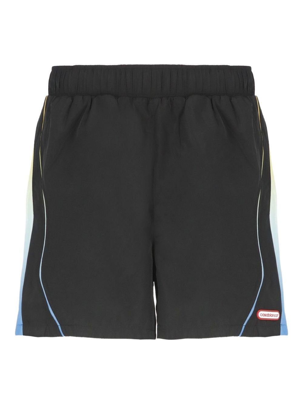 Gradient Football Shorts<BR/> M-AW25-TR-348-01 BLACK GRADIENT CASABLANCA 