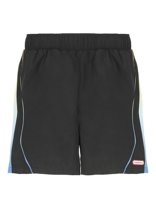 Gradient Football Shorts<BR/> M-AW25-TR-348-01 BLACK GRADIENT CASABLANCA 