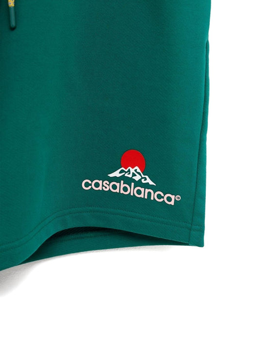 logo-print drawstring shorts MPF25-JTR-003-02 CASABLANCA MONTAGNE CASABLANCA 