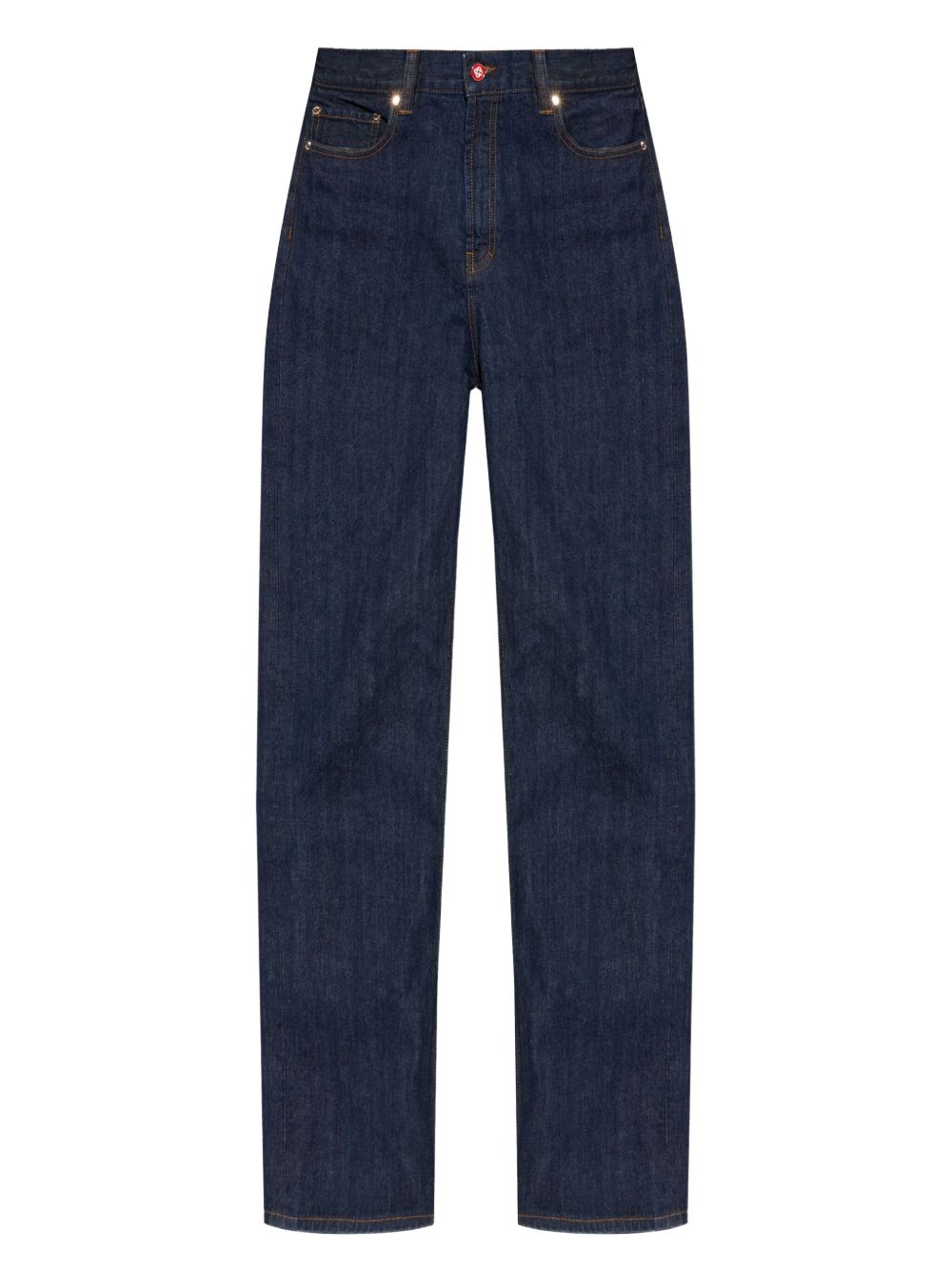logo-patch jeans MPF25-TR-330-01 INDIGO CASABLANCA 