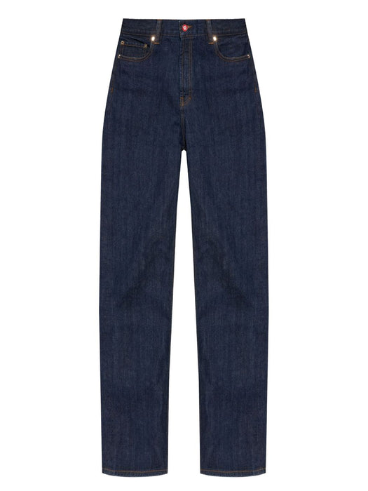 logo-patch jeans MPF25-TR-330-01 INDIGO CASABLANCA 