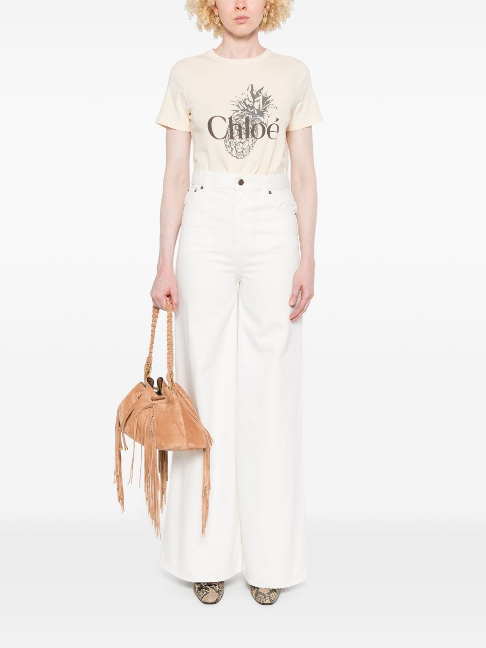 cotton pants 25ADP02257 101 CHLOÉ 