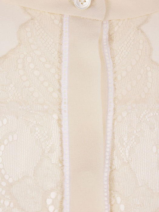 lace-trimmed blouse 25AHT33117 114 CHLOÉ 