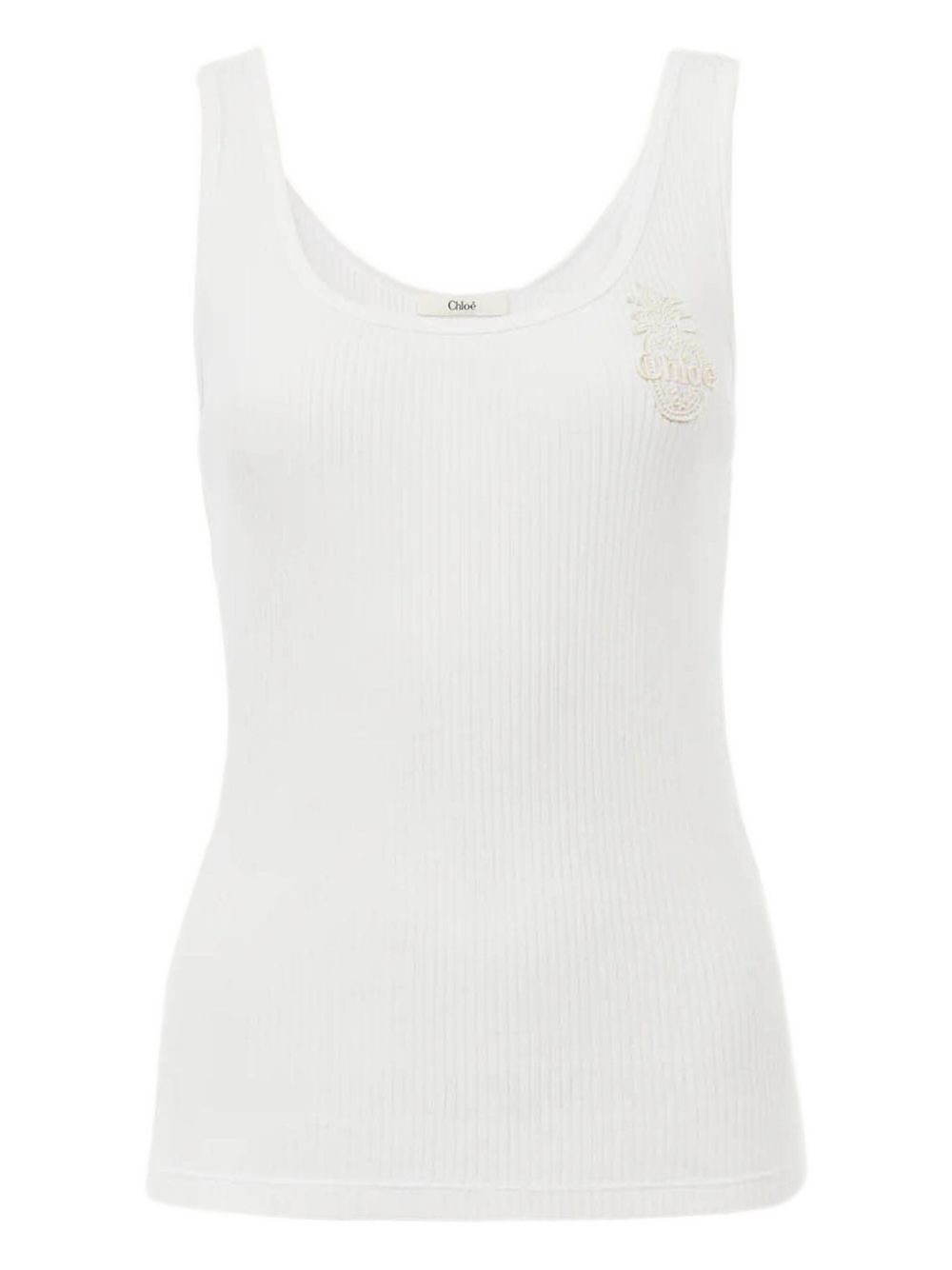broderie-anglaise skirt 25AJH12176 101 CHLOÉ 