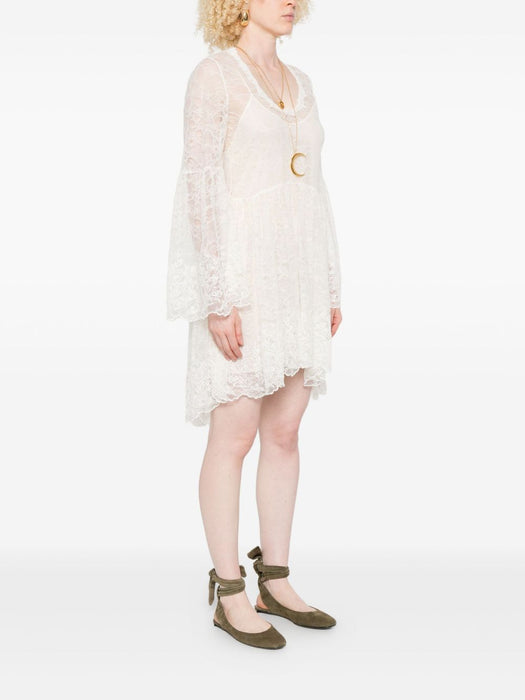 lace bell-sleeve mini dress 25ARO13990 107 CHLOÉ 