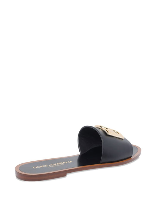 DG-logo leather sandals CQ0619 AW57680999 DOLCE & GABBANA 