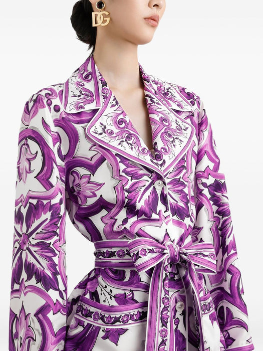 silk shirt F5Q03T HI1TKIP3TN DOLCE & GABBANA 