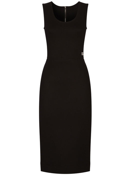 Milano-rib sleeveless midi dress F6ARNT FUGPNN0000 DOLCE & GABBANA 