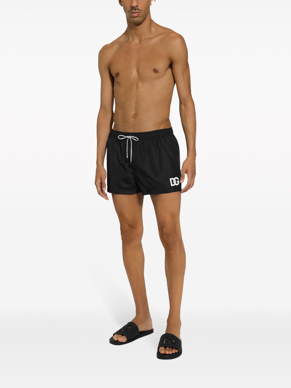 logo-print swim shorts M4F29T FUSFWN0000 DOLCE & GABBANA 