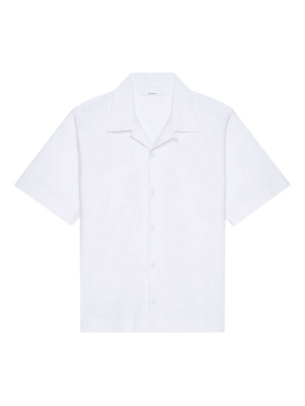 revere-collar short-sleeve shirt BM616J15H7 100 GIVENCHY 