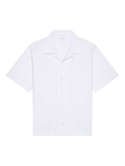 revere-collar short-sleeve shirt BM616J15H7 100 GIVENCHY 