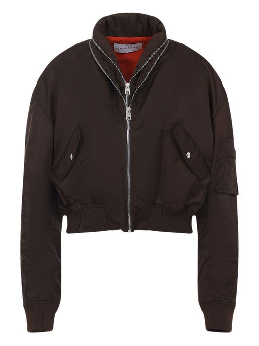 zip-fastening bomber jacket BW00SA14JD 200 GIVENCHY 