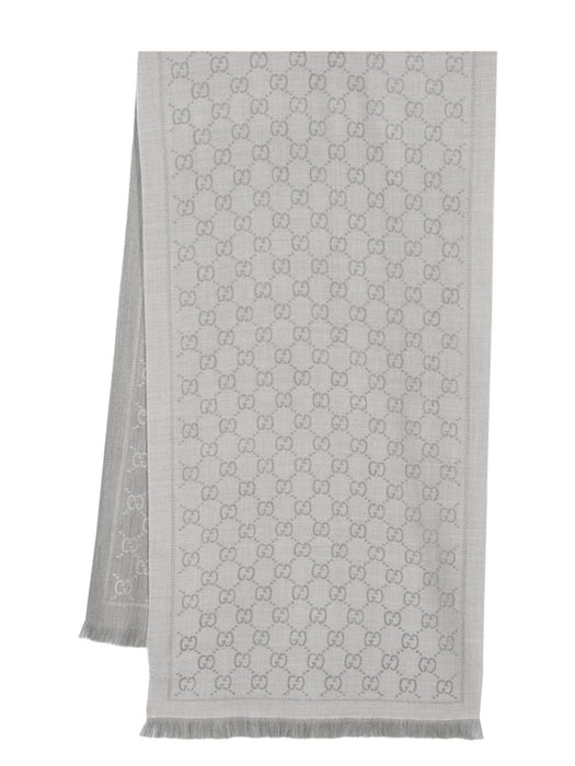 GG-jacquard wool scarf 133483 3G2001763 GUCCI 