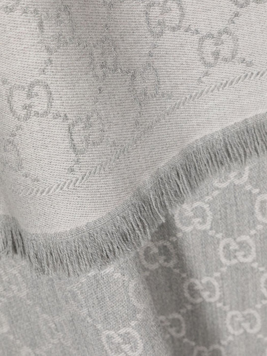 GG-jacquard wool scarf 133483 3G2001763 GUCCI 