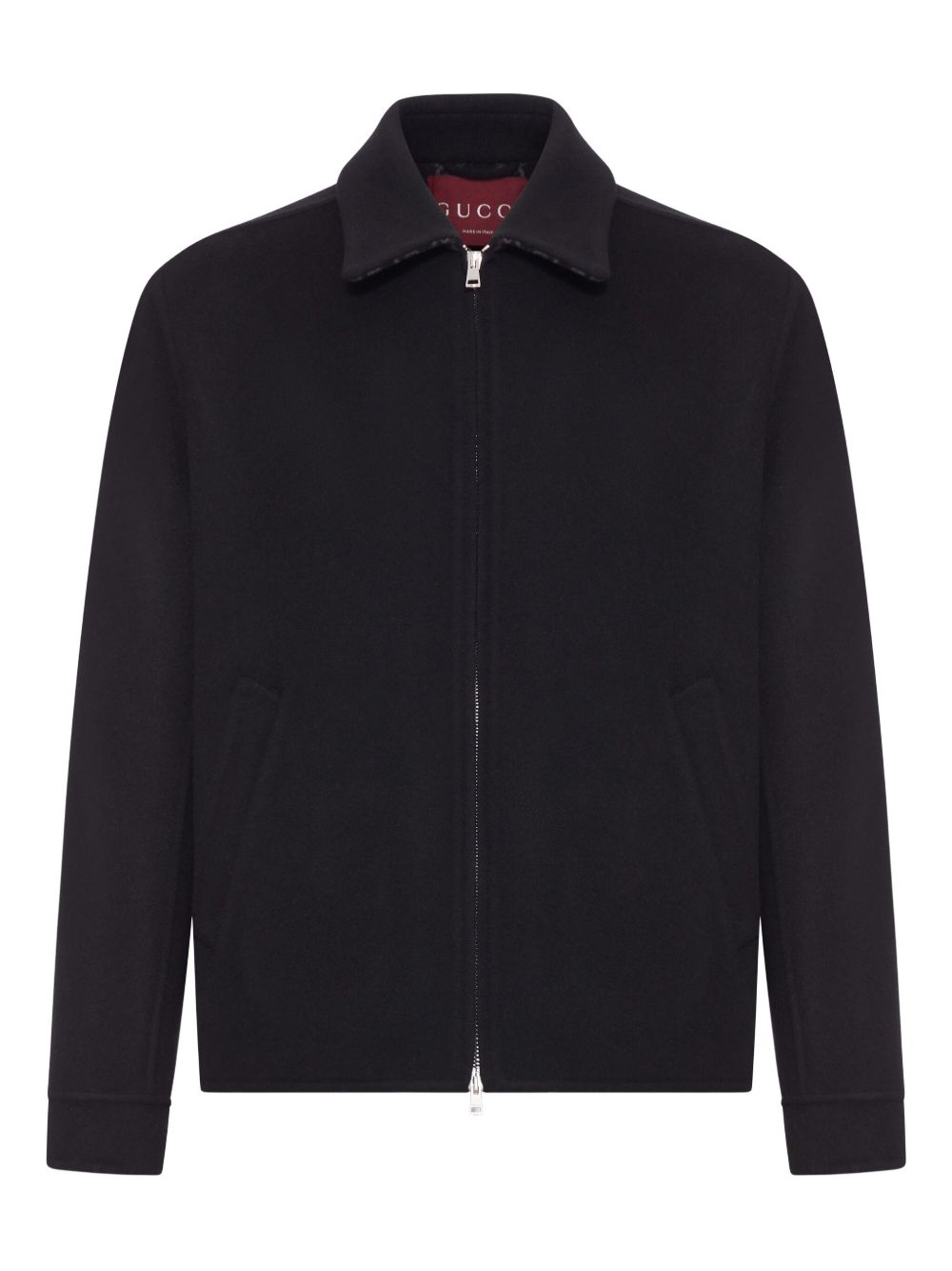 double-slider zip wool jacket 794813 Z7AON1120 GUCCI 