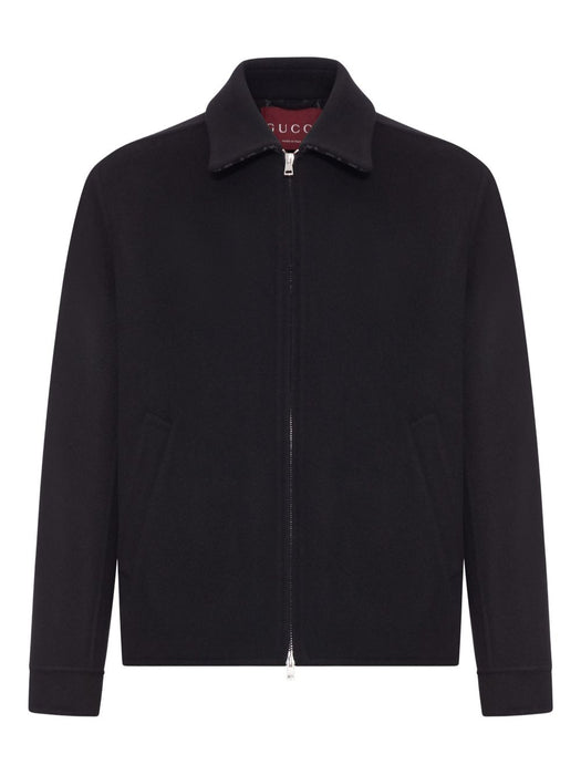 double-slider zip wool jacket 794813 Z7AON1120 GUCCI 