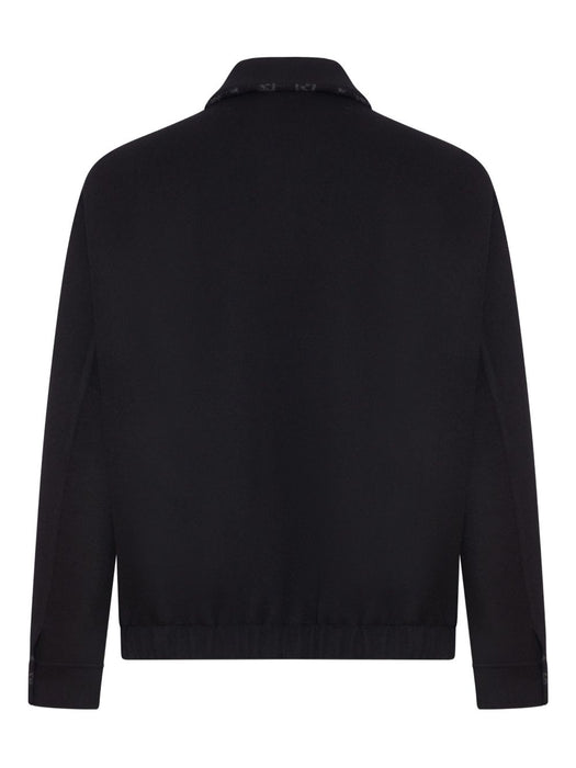 double-slider zip wool jacket 794813 Z7AON1120 GUCCI 