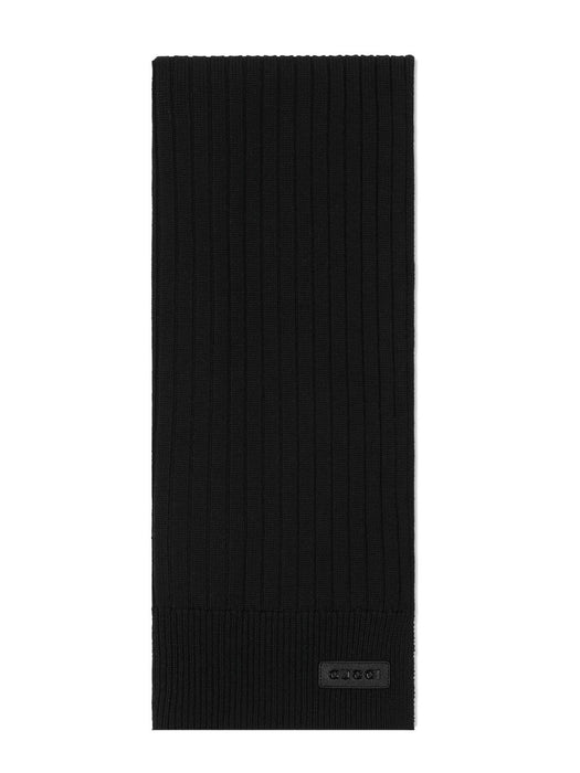 ribbed wool scarf 812378 4G2001000 GUCCI 