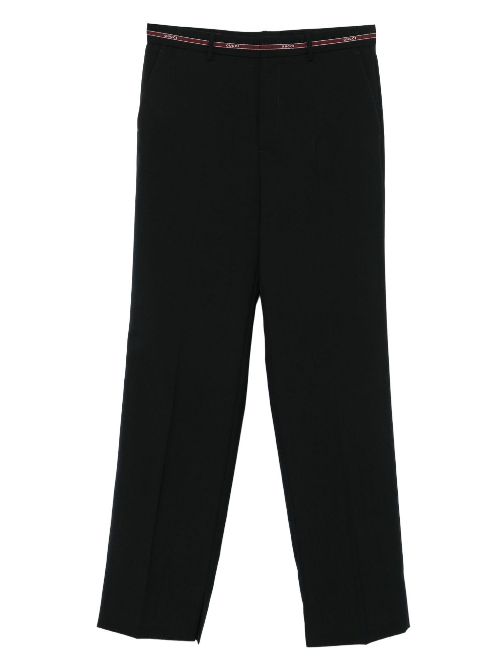 selvedge-detail wool trousers 832544 Z7AQV4668 GUCCI 