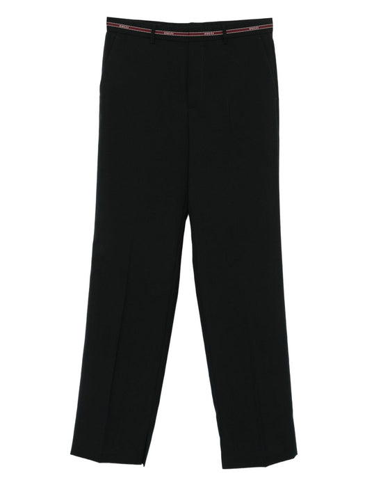 selvedge-detail wool trousers 832544 Z7AQV4668 GUCCI 