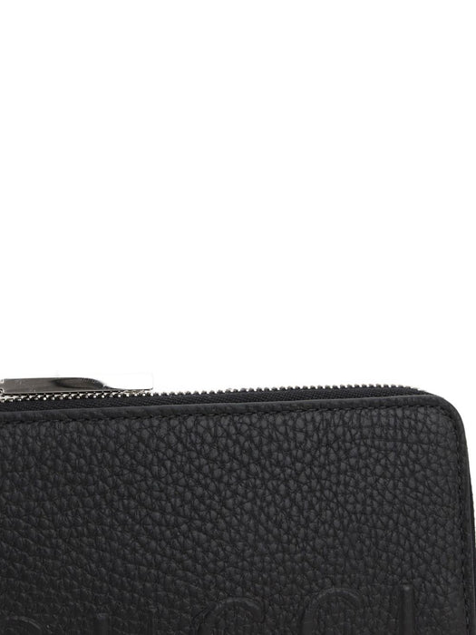 embossed-logo zip-fastening cardholder 835073 AAE1W1000 GUCCI 