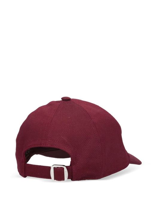 logo-embroidered baseball cap<BR/><BR/> 835851 4HBGF6200 GUCCI 