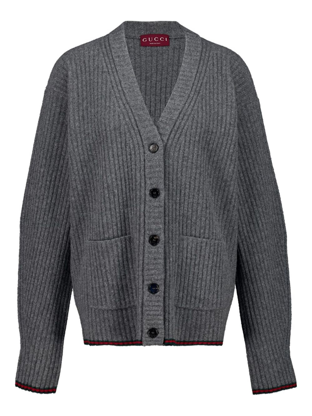 V-neck buttoned cardigan 835979 XKEX61073 GUCCI 