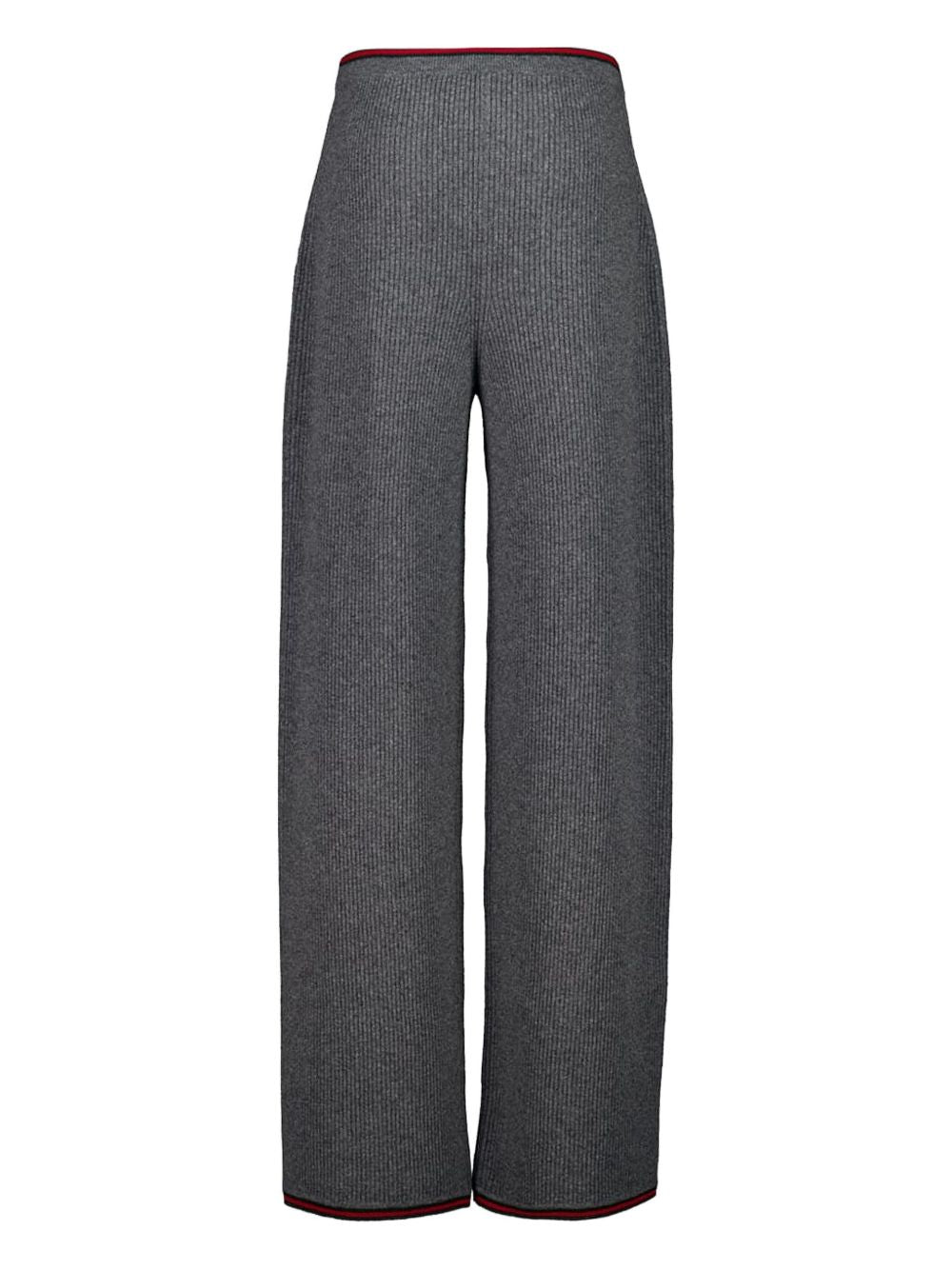 felted knit straight trousers 835985 XKEVL1073 GUCCI 