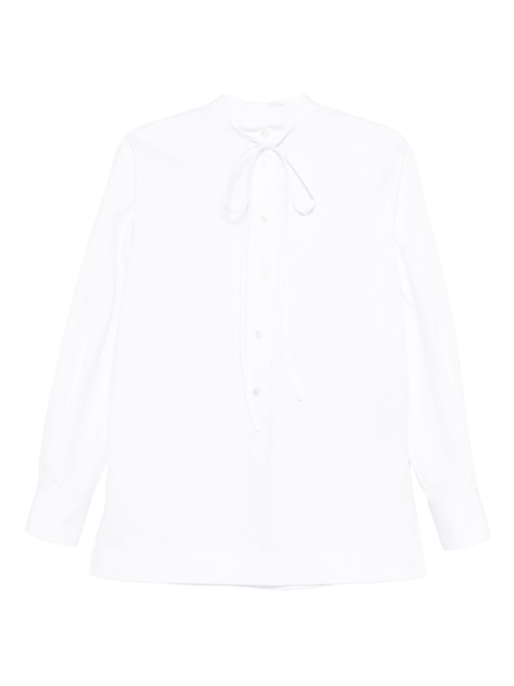 neck-tie long-sleeve top 836454 Z7ADR9000 GUCCI 