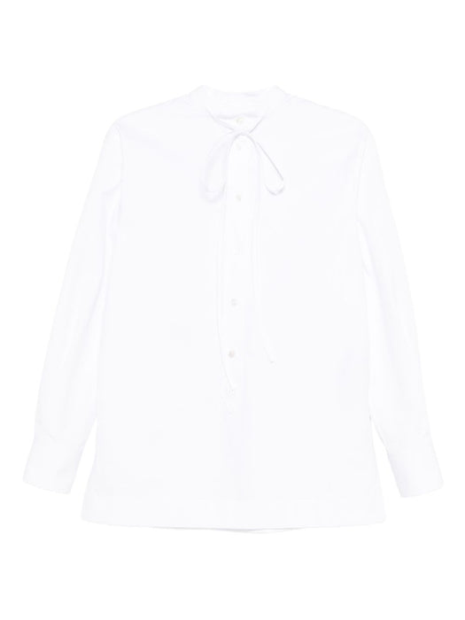 neck-tie long-sleeve top 836454 Z7ADR9000 GUCCI 