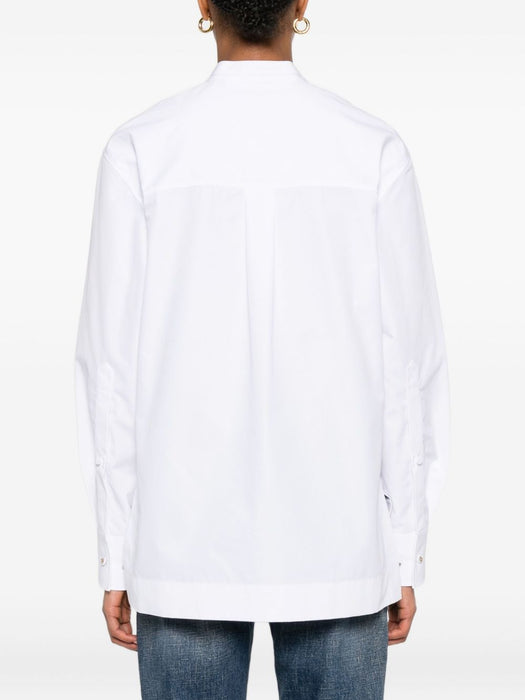 neck-tie long-sleeve top 836454 Z7ADR9000 GUCCI 
