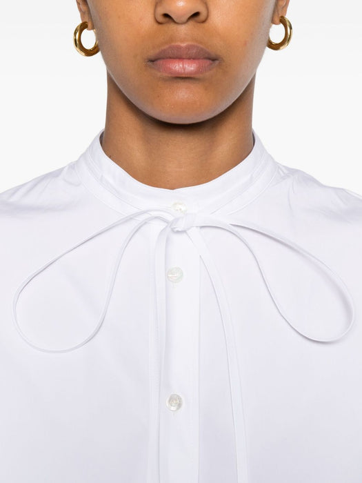 neck-tie long-sleeve top 836454 Z7ADR9000 GUCCI 