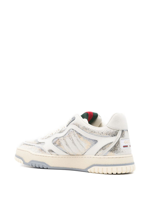 glitter stripe low-top sneakers 836886 AAE3Q9059 GUCCI 
