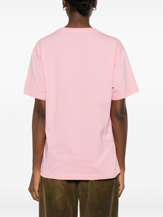 logo-print cotton T-shirt 837959 XJHG95033 GUCCI 