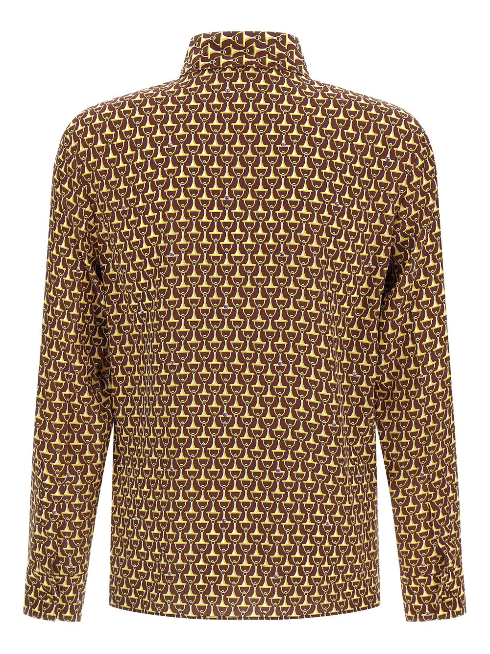horsebit print silk shirt 847034 ZAT4Z6018 GUCCI 