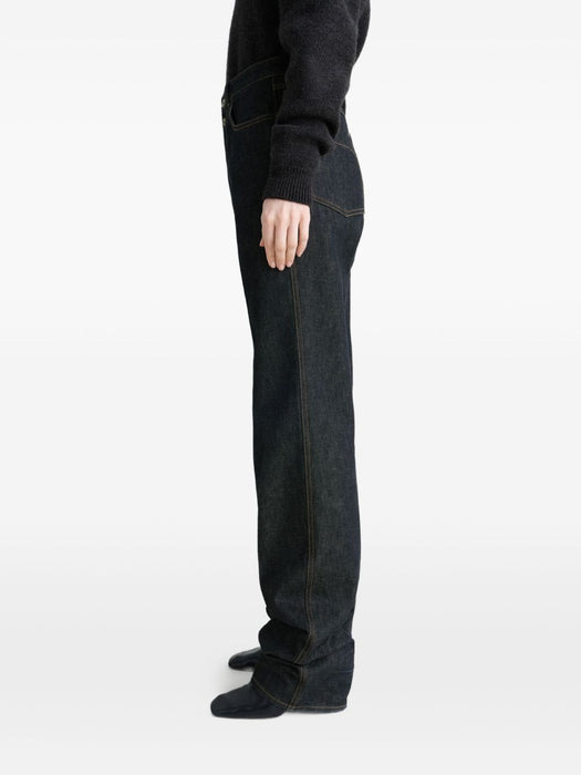 high-waisted pleated trousers<BR/><BR/> PA1229 LD1061BK965 LEMAIRE 