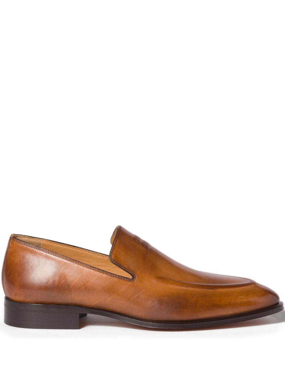 embossed-logo loafers 5D545E F A020 537F0046 MIU MIU 