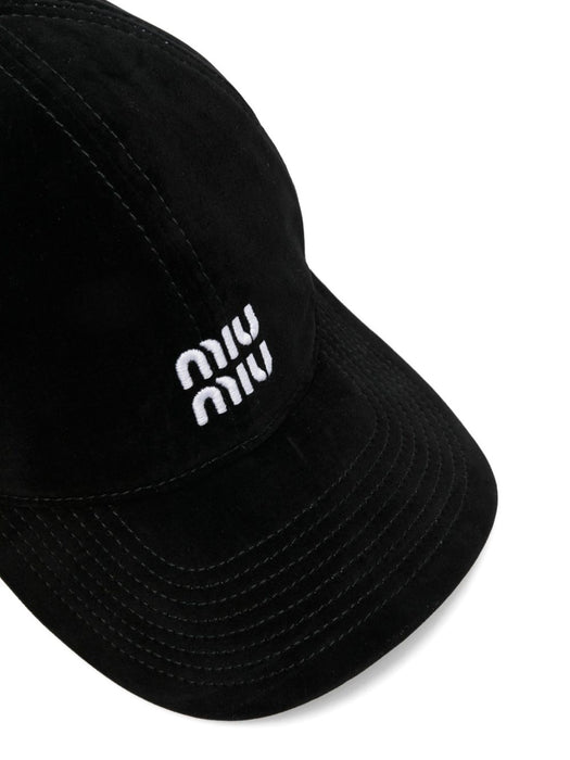 logo-embroidered cap 5HC369 2CUAF034S MIU MIU 