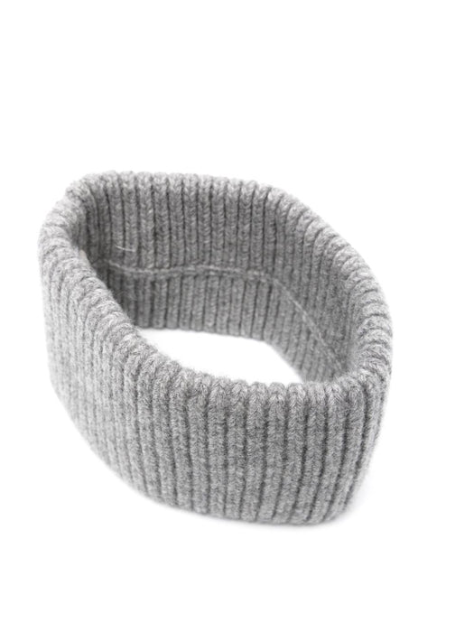 logo-patch wool-cashmere headband 5IH044 2F8SF0031 MIU MIU 